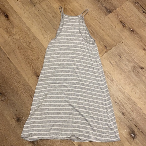 Gray Arie casual short striped dress - Picture 2 of 2